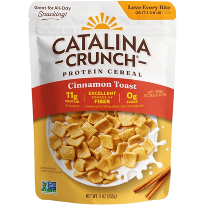Catalina Crunch Protein Cereal, Cinnamon Toast 9 oz