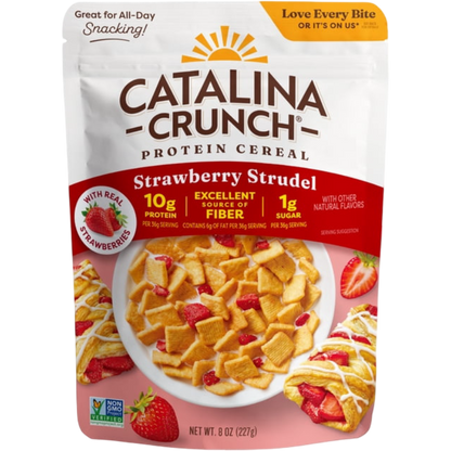 Catalina Crunch Strawberry Strudel Protein Cereal, 8 oz