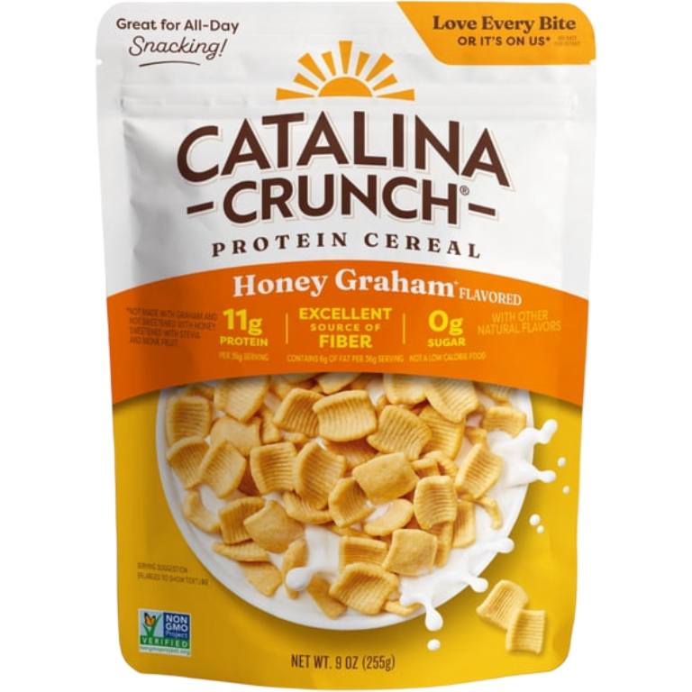 Catalina Crunch Protein Cereal, Honey Graham 9 oz