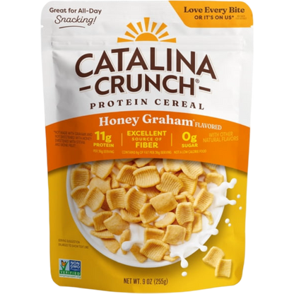 Catalina Crunch Protein Cereal, Honey Graham 9 oz
