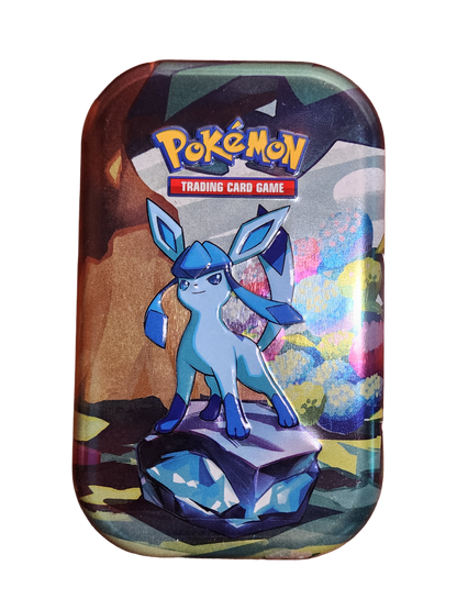 Pokemon TCG: Prismatic Evolutions Glaceon Mini Tin ONLY [NO PACKS]
