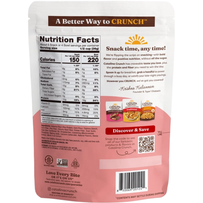 Catalina Crunch Strawberry Strudel Protein Cereal, 8 oz