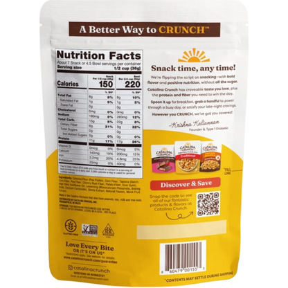 Catalina Crunch Protein Cereal, Honey Graham 9 oz
