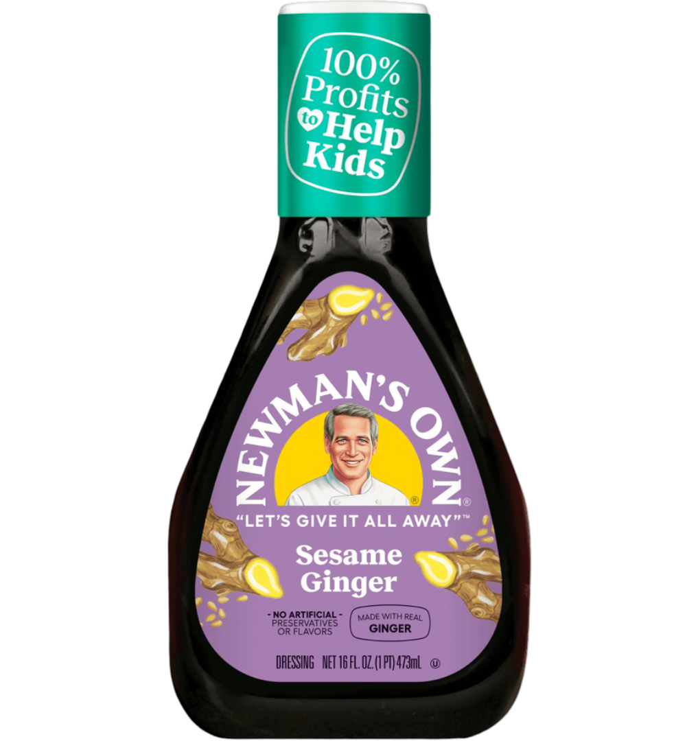 Newman's Own Sesame Ginger Dressing, 16 fl oz