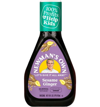 Newman's Own Sesame Ginger Dressing, 16 fl oz